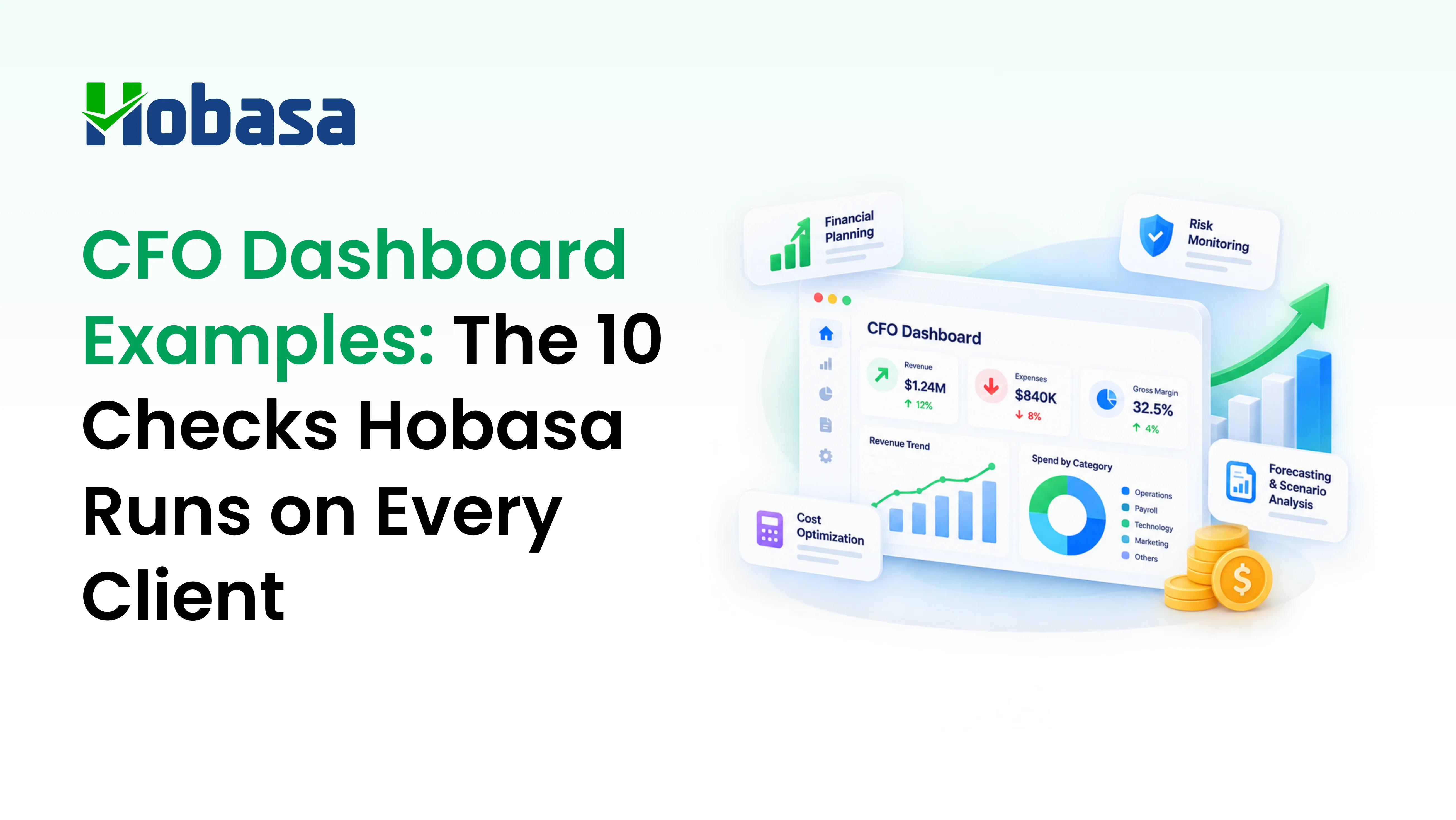 CFO Dashboard Examples: 10 Checks for Every Client | Hobasa